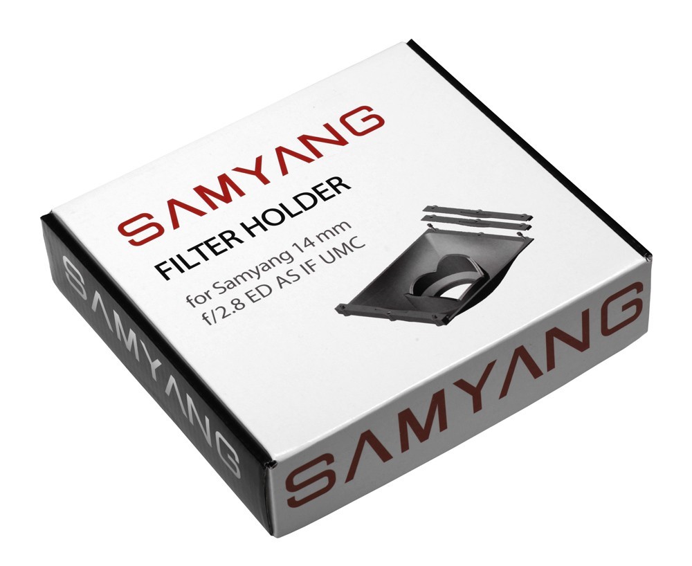 Nuevo portafiltros Samyang SFH-14 para 14mm