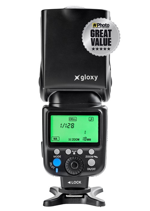 Flash Gloxy GX-F990, el mejor valorado por NPhoto