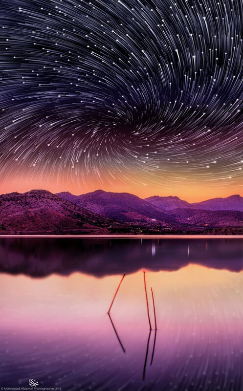 Fotos de estrellas en el cielo: Illusion, de Mahmood Alsawaf