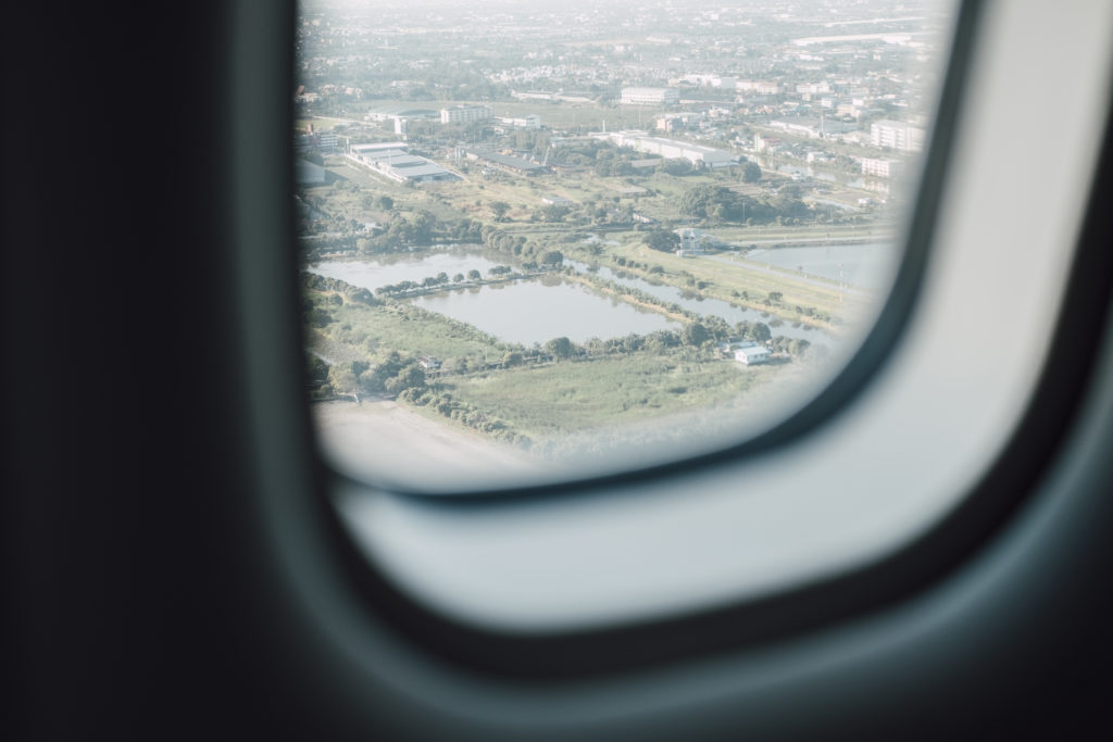 Fotografiar desde un avión