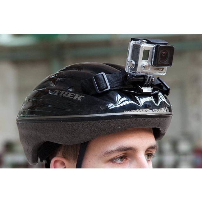 Sangle pour casque pour GoPro et caméras sportives