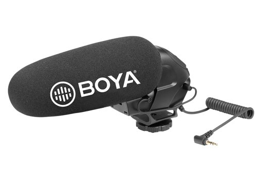 Micro condensateur Boya Shotgun BY-BM3031