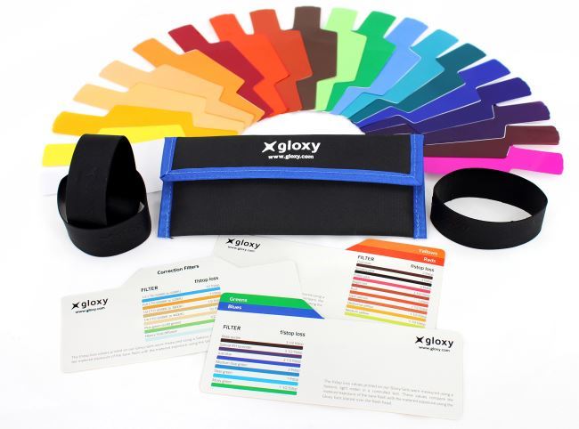 Des gels couleur pour flash sur les paysages industriels gels couleur pour flash
