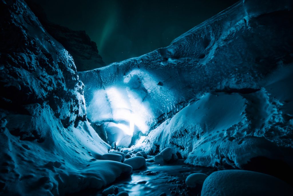 Lugares para fotografiar: Cueva de hielo de Vatnajökull. Islandia