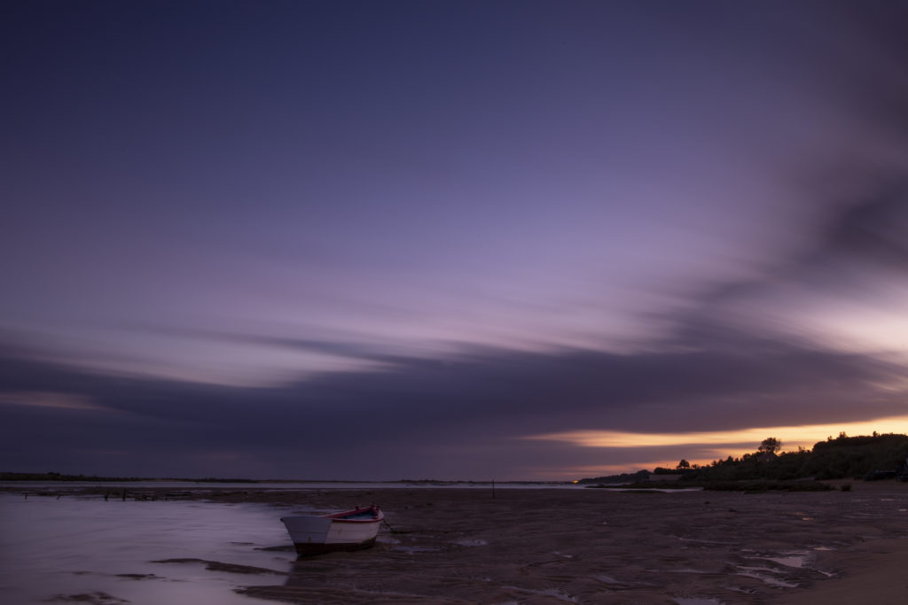 Photographies de nuages en mouvement