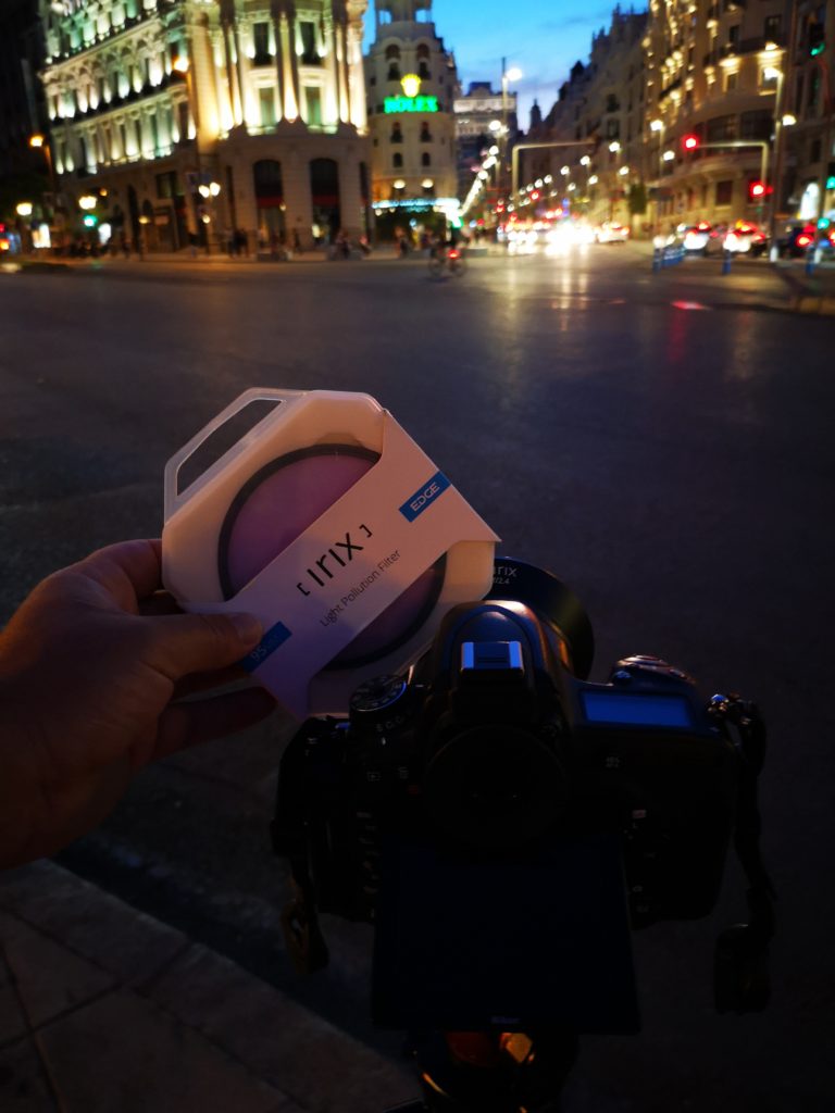 Le filtre Irix Edge anti-pollution lumineuse au banc d'essai