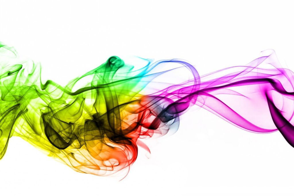 Humo coloreado en Photoshop
