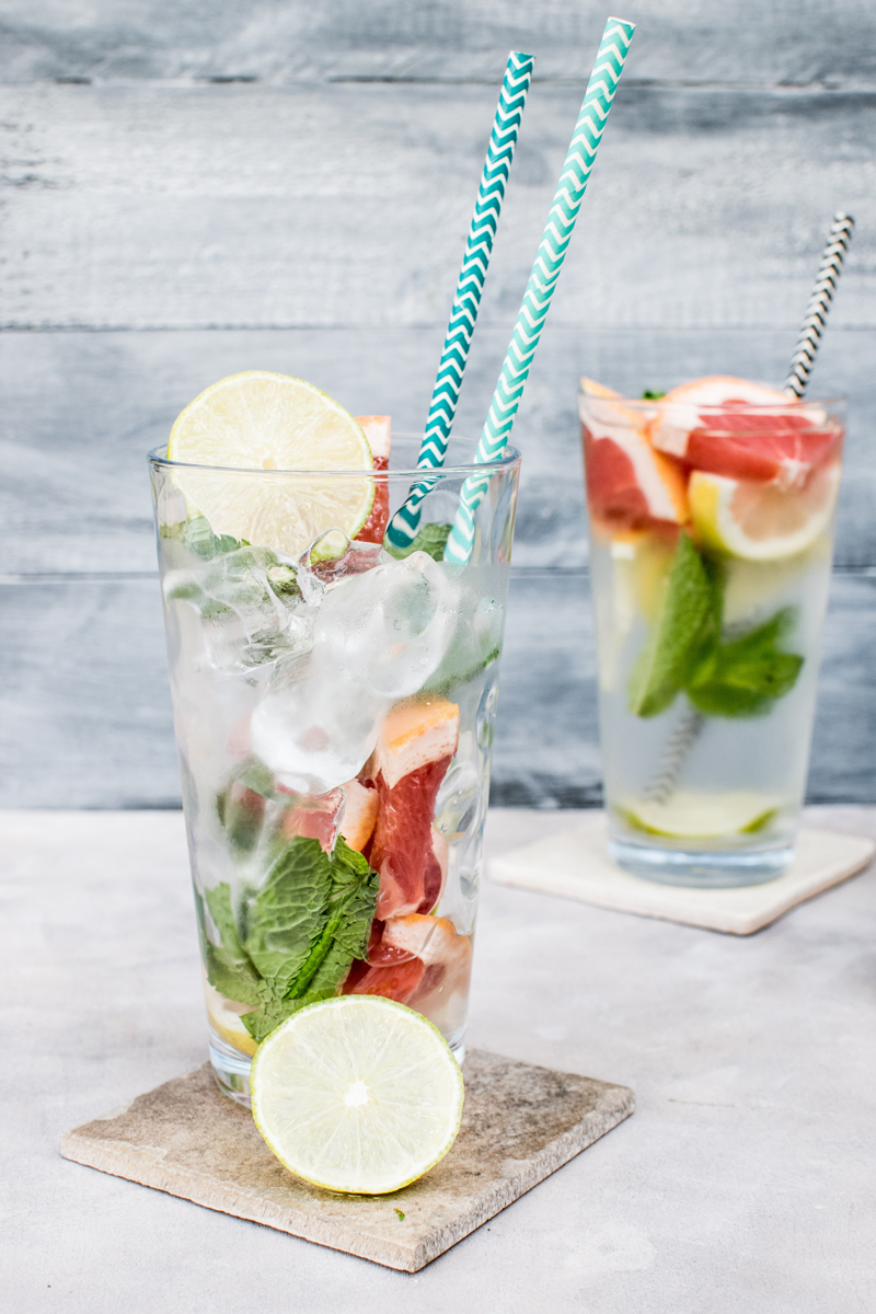 Usa las bebidas refrescantes para hacer fotografias creativas para verano