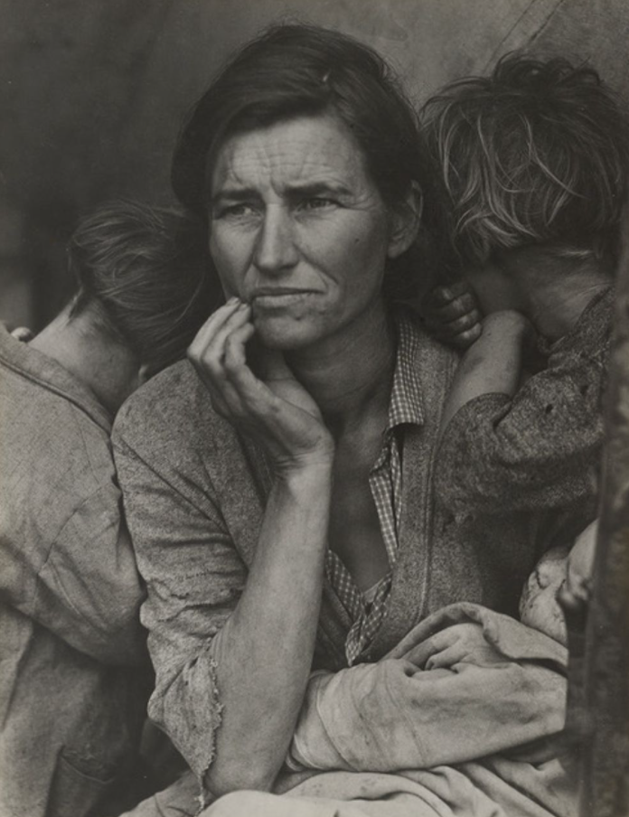 Fotógrafos famosos: Dorothea Lange - Madre migrante
