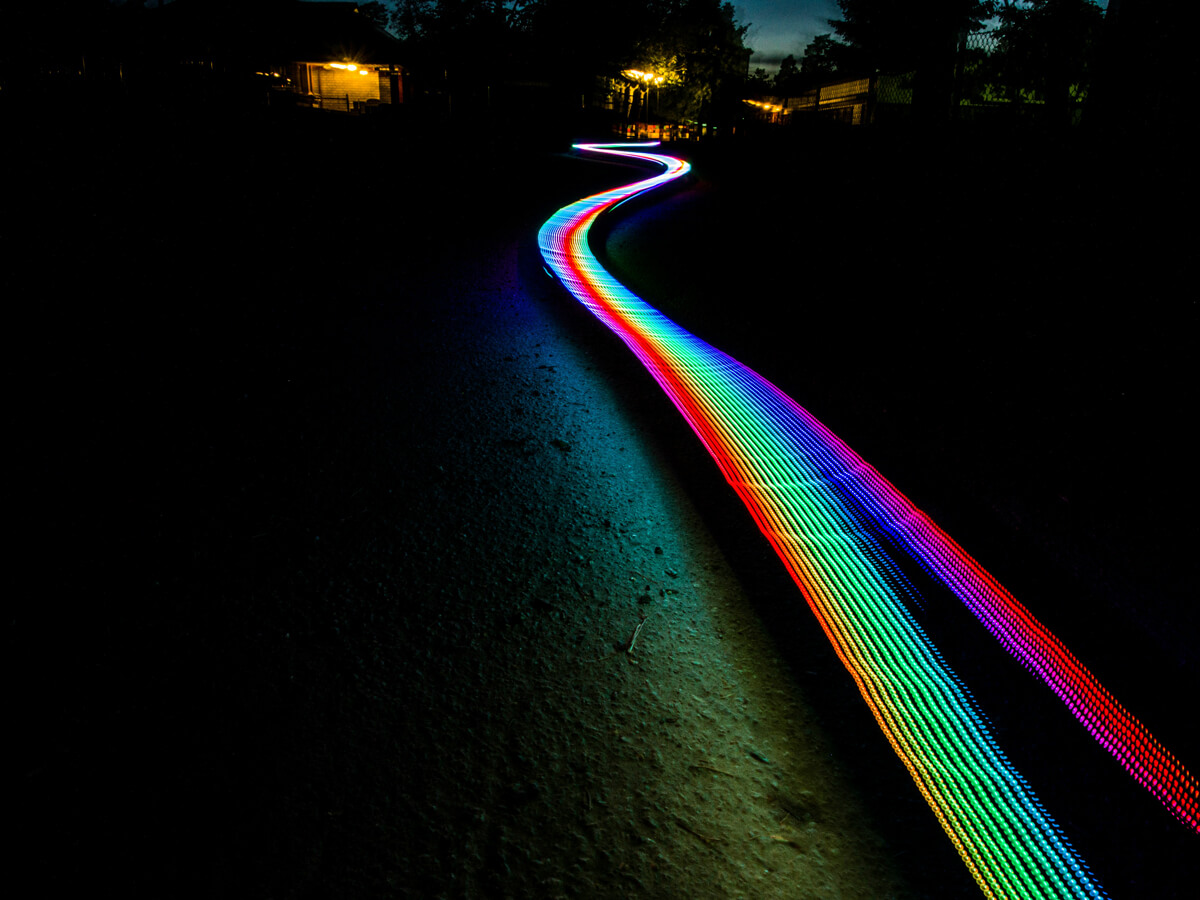 40 exemples impressionnants de photos lightpainting