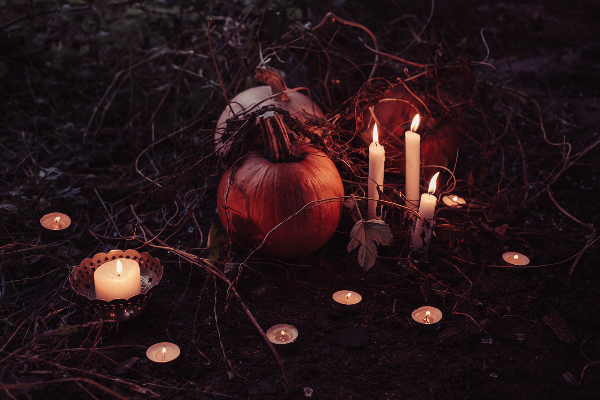 Fotos de Halloween originales: Bodegón terrorífico