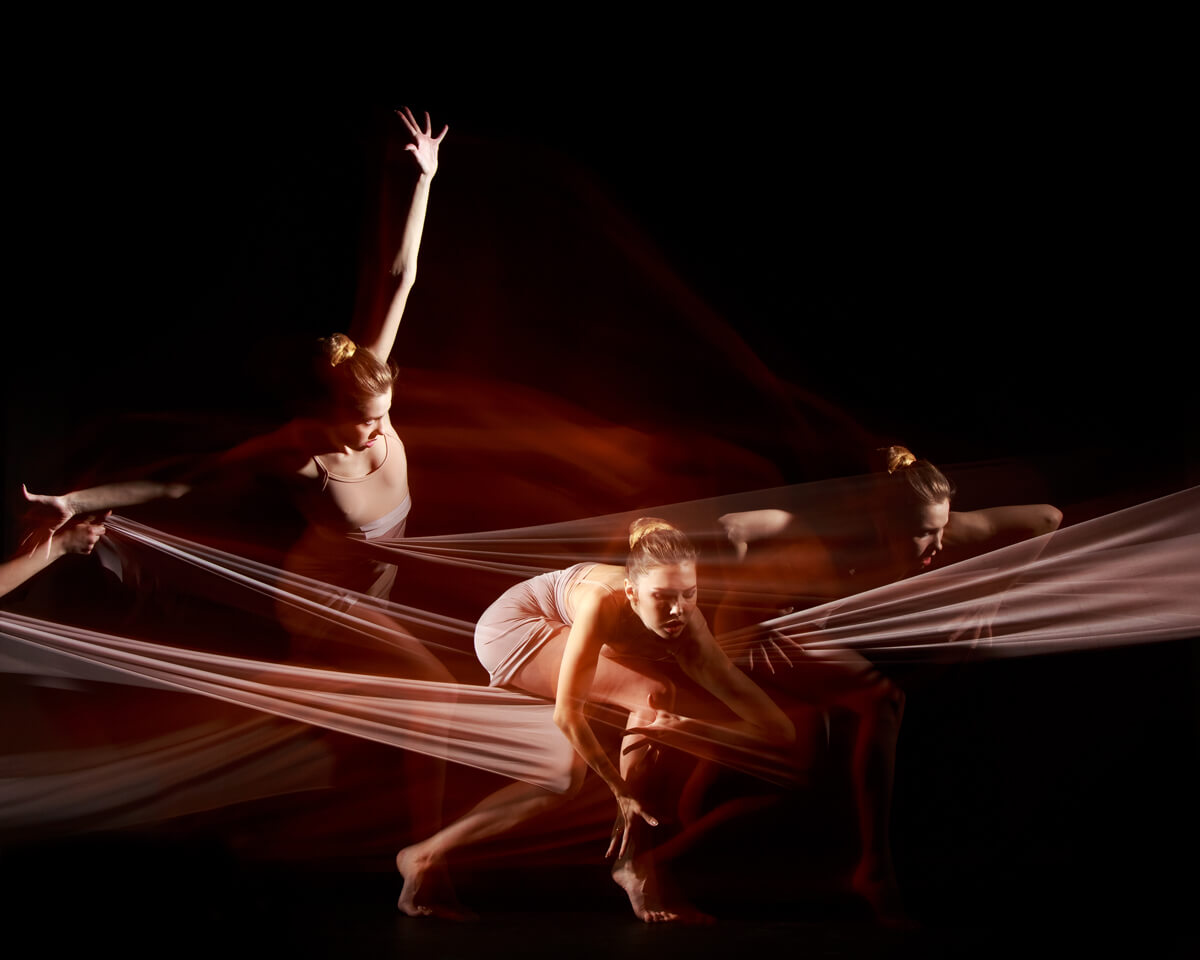 Retratos de larga exposición: Bailarina